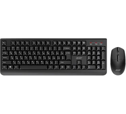 Клавиатура + мышь Acer OCC401 клав:черный мышь:черный USB беспроводная (ZL.ACCCC.016) Клавиатура + мышь Acer OCC401 клав:черный мышь:черный USB беспроводная (ZL.ACCCC.016)