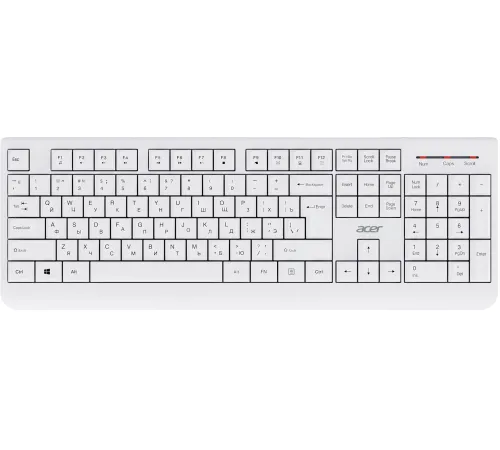 Клавиатура + мышь Acer OCC401 клав:белый мышь:белый USB беспроводная (ZL.ACCCC.017) Клавиатура + мышь Acer OCC401 клав:белый мышь:белый USB беспроводная (ZL.ACCCC.017)