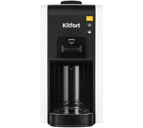 Кофеварка рожковая Kitfort КТ-7467 1100Вт белый/черный