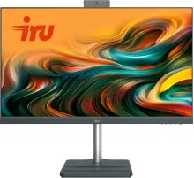 Моноблок IRU Tactio 24ID 24.5" Full HD i3 1215U (1.2) 8Gb SSD256Gb UHDG CR Windows 11 Pro 64 GbitEth WiFi BT 90W Cam черный 1920x1080