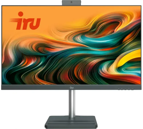 Моноблок IRU Tactio 24ID 24.5" Full HD i3 1215U (1.2) 8Gb SSD256Gb UHDG CR Windows 11 Pro 64 GbitEth WiFi BT 90W Cam черный 1920x1080