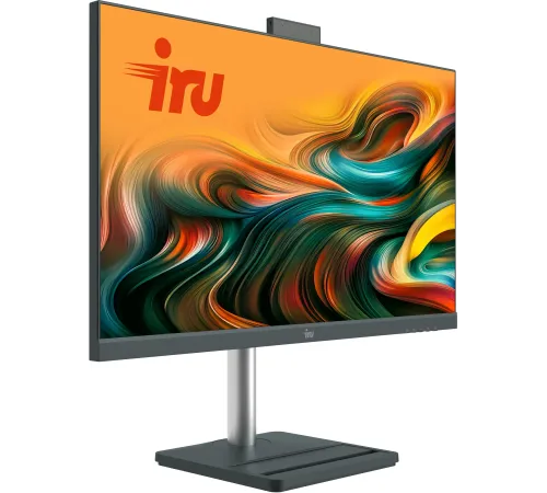 Моноблок IRU Tactio 24ID 24.5" Full HD i3 1215U (1.2) 8Gb SSD256Gb UHDG CR Windows 11 Pro 64 GbitEth WiFi BT 90W Cam черный 1920x1080