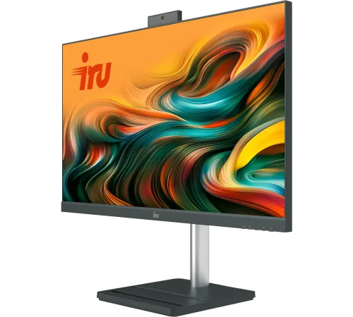 Моноблок IRU Tactio 24ID 24.5" Full HD i3 1215U (1.2) 8Gb SSD256Gb UHDG CR Windows 11 Pro 64 GbitEth WiFi BT 90W Cam черный 1920x1080