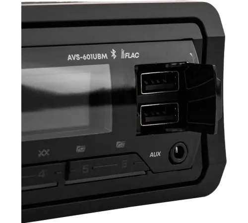 Автомагнитола ACV AVS-601UBM 1DIN 4x50Вт AUX 3 (43340)
