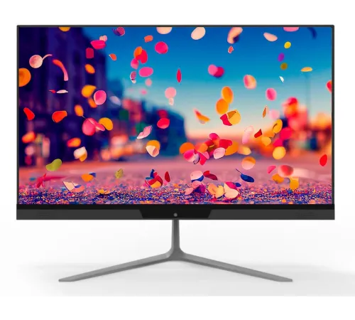 Моноблок IRU Planio 23IGLG 23.8" Full HD Cel N4020 (1.1) 4Gb SSD256Gb UHDG 600 CR Free DOS GbitEth WiFi BT Cam черный 1920x1080