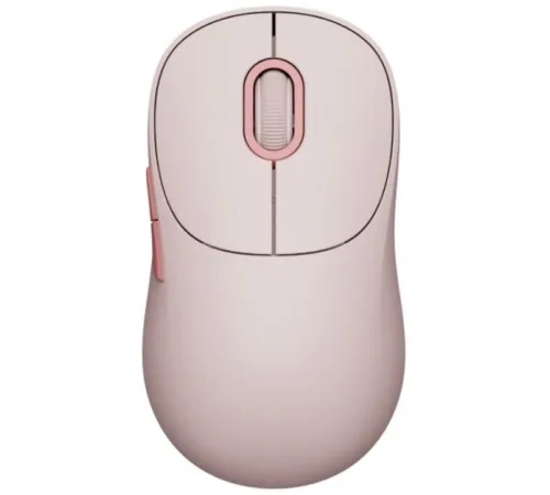 Мышь Xiaomi Wireless Mouse 3 розовый оптическая 1200dpi silent беспров. BT/Radio USB для ноутбука 4but (BHR8911GL)