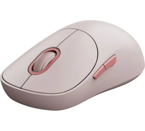 Мышь Xiaomi Wireless Mouse 3 розовый оптическая 1200dpi silent беспров. BT/Radio USB для ноутбука 4but (BHR8911GL)