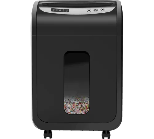 Шредер Cactus CS-SH-G6 (секр.P-5) фрагменты 16лист. 30лтр. скрепки скобы пл.карты CD