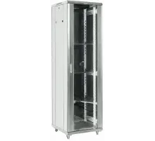 Шкаф серверный Rexant (04-4268-211) напольный 42U 600x800мм пер.дв.стекл металл 2 бок.пан. направл.под винты 800кг серый 230град. IP20 сталь