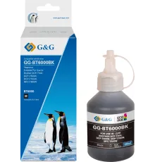 Чернила G&G GG-BT6000BK черный108мл для Brother HL-1110/1112A/1210/1212;DCP-1510/1512/1