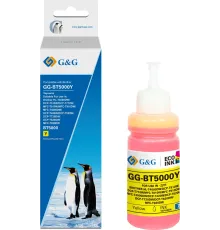 Чернила G&G GG-BT5000Y желтый70мл для Brother HL-T4000DW/DCP-T510W/DCP-T710W/MFC-T810W/