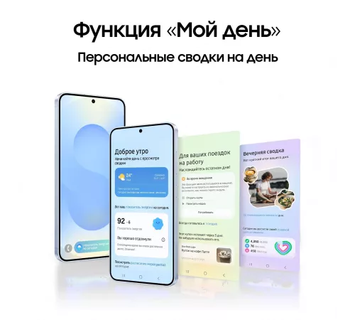 Смартфон Samsung SM-S931B Galaxy S25 128Gb 12Gb голубой моноблок 3G 4G 2Sim 6.2" 1080x2340 Android 15 50Mpix 802.11 a/b/g/n/ac/ax/be NFC GPS GSM900/1800 GSM1900 TouchSc Protect