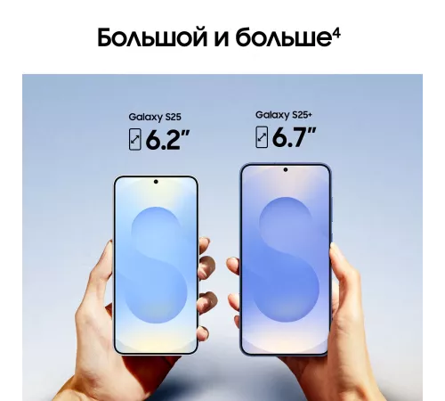 Смартфон Samsung SM-S931B Galaxy S25 128Gb 12Gb голубой моноблок 3G 4G 2Sim 6.2" 1080x2340 Android 15 50Mpix 802.11 a/b/g/n/ac/ax/be NFC GPS GSM900/1800 GSM1900 TouchSc Protect
