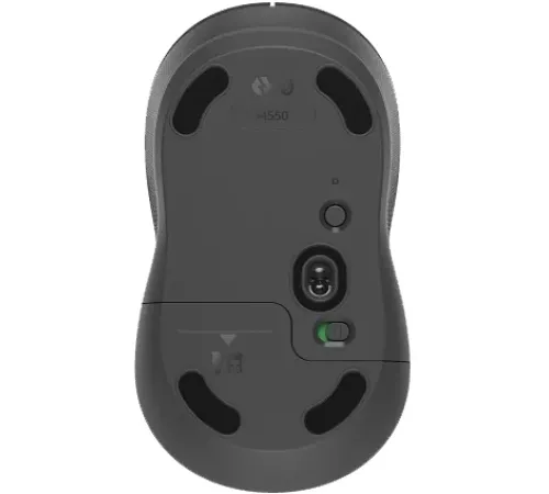 Мышь Logitech M550 темно-серый/серый оптическая 4000dpi silent беспров. BT/Radio USB для ноутбука 3but (910-007446)