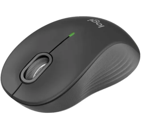 Мышь Logitech M550 темно-серый/серый оптическая 4000dpi silent беспров. BT/Radio USB для ноутбука 3but (910-007446)