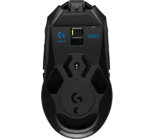 Мышь Logitech G903 LightSpeed Hero черный оптическая 25600dpi беспров. USB2.0 9but (910-005674)