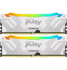 Память DDR5 2x32GB 6400MHz Kingston KF564C32RWAK2-64 Fury Renegade XMP RGB RTL Gaming PC5-51200 CL32 DIMM 288-pin 1.4В kit single rank с радиатором Ret