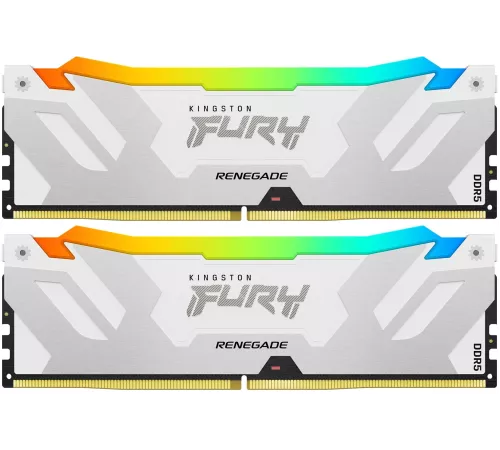 Память DDR5 2x32GB 6400MHz Kingston KF564C32RWAK2-64 Fury Renegade XMP RGB RTL Gaming PC5-51200 CL32 DIMM 288-pin 1.4В kit single rank с радиатором Ret