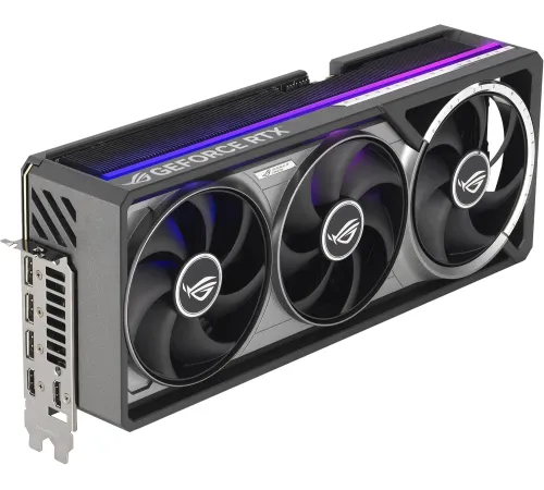 Видеокарта Asus PCI-E ROG-ASTRAL-RTX5080-O16G-GAMING NVIDIA GeForce RTX 5080 16Gb 256bit GDDR7 2640/23000 HDMIx2 DPx3 HDCP Ret Видеокарта Asus PCI-E ROG-ASTRAL-RTX5080-O16G-GAMING NVIDIA GeForce RTX 5080 16Gb 256bit GDDR7 2640/23000 HDMIx2 DPx3 HDCP Ret