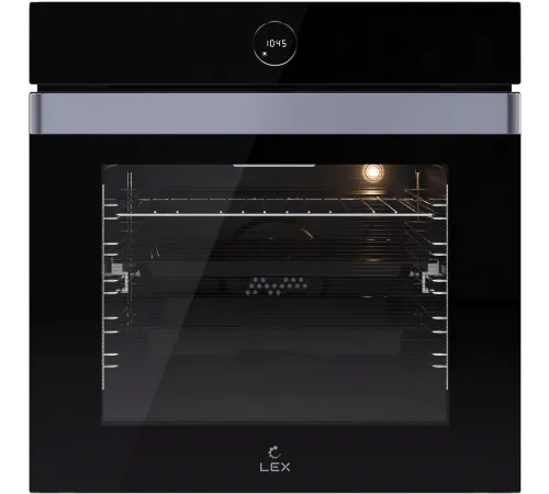 Духовой шкаф Электрический Lex EDP 607 BL Wide Series черный Духовой шкаф Электрический Lex EDP 607 BL Wide Series черный