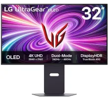 LCD LG 31.5" 32GS95UV-B UltraGear черный {OLED 240Hz}