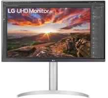 Монитор LG 27" UltraFine 27UP850K-W серебристый IPS LED 5ms 16:9 HDMI M/M матовая HAS 1200:1 400cd 178гр/178гр 3840x2160 60Hz DP 4K USB 5.9кг