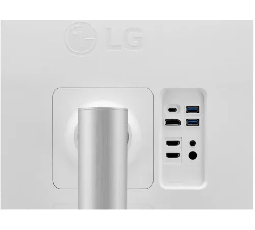 Монитор LG 27" UltraFine 27UP850K-W серебристый IPS LED 5ms 16:9 HDMI M/M матовая HAS 1200:1 400cd 178гр/178гр 3840x2160 60Hz DP 4K USB 5.9кг