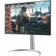 Монитор LG 27" UltraFine 27UP650K-W белый IPS LED 5ms 16:9 HDMI матовая HAS Piv 1200:1 400cd 178гр/178гр 3840x2160 60Hz DP 4K 5.9кг