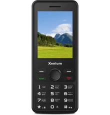 Мобильный телефон Xenium X280 черный моноблок 2Sim 2.8" 240x320 Nucleus 0.3Mpix GSM900/1800 MP3 FM microSD max32Gb