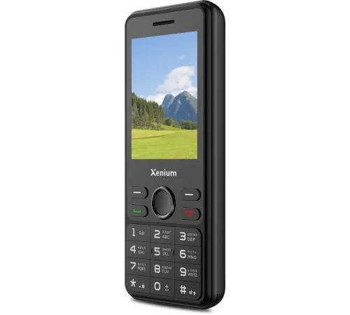 Мобильный телефон Xenium X280 черный моноблок 2Sim 2.8" 240x320 Nucleus 0.3Mpix GSM900/1800 MP3 FM microSD max32Gb
