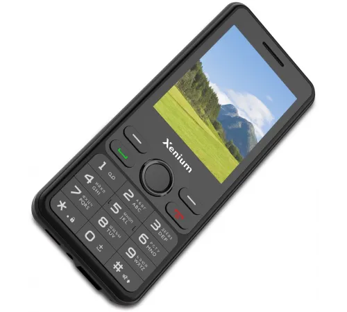 Мобильный телефон Xenium X280 черный моноблок 2Sim 2.8" 240x320 Nucleus 0.3Mpix GSM900/1800 MP3 FM microSD max32Gb