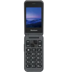 Мобильный телефон Xenium X680 темно-серый раскладной 2Sim 2.8" 240x320 Nucleus 0.3Mpix GSM900/1800 MP3 FM microSD max32Gb