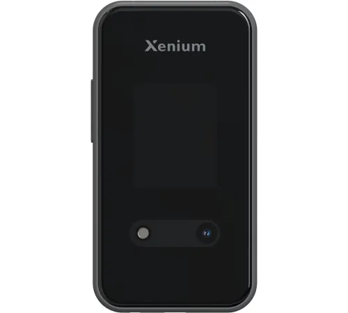 Мобильный телефон Xenium X680 темно-серый раскладной 2Sim 2.8" 240x320 Nucleus 0.3Mpix GSM900/1800 MP3 FM microSD max32Gb