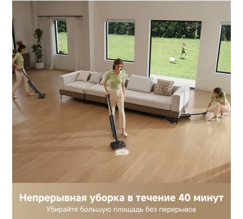 Пылесос моющий Trouver M10 Pro 300Вт черный