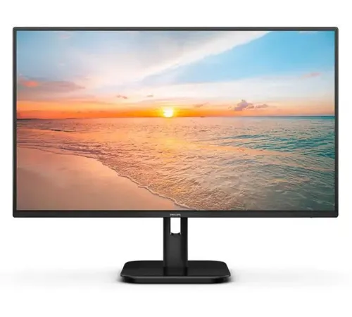 Монитор Philips 23.8" E Line 24E1N1200A черный IPS LED 4ms 16:9 HDMI M/M матовая 300cd 178гр/178гр 1920x1080 100Hz VGA DP FHD