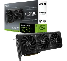 Видеокарта ASUS PRIME-RTX5070TI-O16G//RTX5070TI,HDMI*1,DP*3,16G,D7; 90YV0MF0-M0NA00 (PRIME-RTX5070TI-O16G)