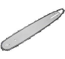 Шина + цепь для цепных пил Deko CS17 3/8" 52звен. для DKEC 14/DKCHS 40 Pro 14 (упак.:1шт) (080-2037)