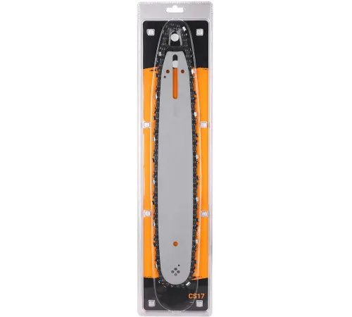 Шина + цепь для цепных пил Deko CS17 3/8" 52звен. для DKEC 14/DKCHS 40 Pro 14 (упак.:1шт) (080-2037) Шина + цепь для цепных пил Deko CS17 3/8" 52звен. для DKEC 14/DKCHS 40 Pro 14 (упак.:1шт) (080-2037)