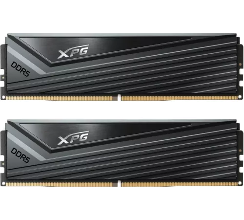 Память DDR5 2x16GB 6400MHz A-Data AX5U6400C3216G-DCCAGY XPG Caster RGB RGB RTL PC5-51200 CL32 DIMM 288-pin 1.1В kit single rank с радиатором Ret