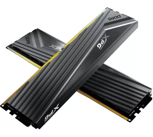 Память DDR5 2x16GB 6400MHz A-Data AX5U6400C3216G-DCCAGY XPG Caster RGB RGB RTL PC5-51200 CL32 DIMM 288-pin 1.1В kit single rank с радиатором Ret