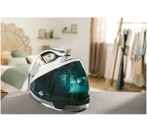 Парогенератор Tefal Pro Express Eco GV9E21E0 2200Вт зеленый/белый Парогенератор Tefal Pro Express Eco GV9E21E0 2200Вт зеленый/белый