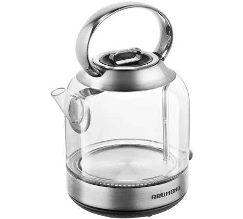 Чайник электрический Redmond KG221 1.5л. 2200Вт серебристый матовый корпус: стекло/сталь Чайник электрический Redmond KG221 1.5л. 2200Вт серебристый матовый корпус: стекло/сталь