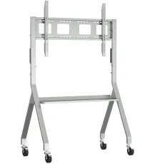 Стойка для телевизора Kromax OMEGA-12 серебристый 32"-120" макс.80кг напольный