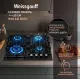 Газовая варочная поверхность WEISSGAUFF HGG 641 BGSV