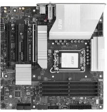 Материнская плата MSI PRO B860M-A WIFI Soc-1851 Intel B860 4xDDR5 mATX AC`97 8ch(7.1) 5Gigabit RAID+HDMI+DP