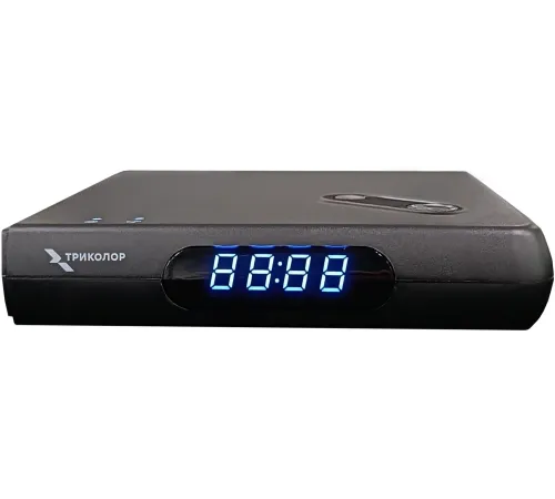 Комплект спутникового телевидения Триколор GS Hub 2 Box черный Комплект спутникового телевидения Триколор GS Hub 2 Box черный