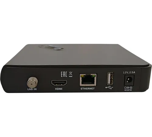 Комплект спутникового телевидения Триколор GS Hub 2 Box черный Комплект спутникового телевидения Триколор GS Hub 2 Box черный