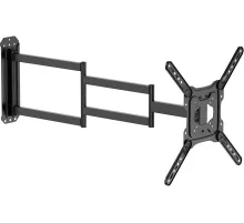 Кронштейн для телевизора Ultramounts UM959 черный 23"-65" макс.35кг настенный поворот и наклон