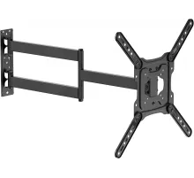 Кронштейн для телевизора Ultramounts UM960 черный 23"-65" макс.35кг настенный поворот и наклон