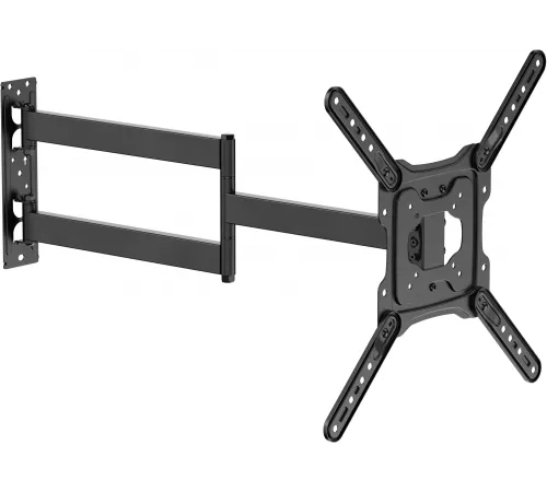 Кронштейн для телевизора Ultramounts UM960 черный 23"-65" макс.35кг настенный поворот и наклон Кронштейн для телевизора Ultramounts UM960 черный 23"-65" макс.35кг настенный поворот и наклон